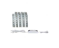 Paulmann 705.77 Function MaxLED 500 Basisset 1,5m Warmweiß 10W 230/24V 20VA Silber 70577 LED Lichtband Lichtstreifen Lichtschlauch