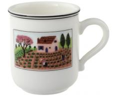 Villeroy & Boch Design Naif Kaffeebecher Gärtner, 300 ml, Höhe: 9,1 cm, Premium Porzellan, Bunt