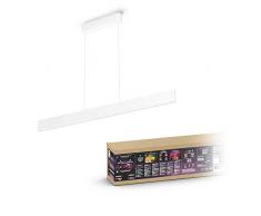 Philips Hue White & Col. Amb. LED Pendelleuchte Ensis, dimmbar, 16 Mio. Farben, steuerbar via App, kompatibel mit Amazon Alexa (Echo, Echo Dot)