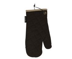 Manostiles Danish Design Co. Ofenhandschuh, 100% Bio-Baumwolle, Schwarz, Einheitsgröße