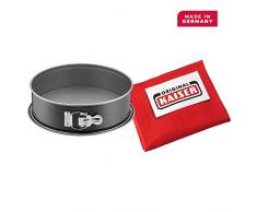 Kaiser Inspiration Springform 26 cm rund, Flachboden, Made in Germany, mit Spültuch, runde Backform, auslaufsicher, antihaftbeschichtet