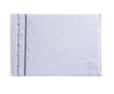 Vossen Quadrati Uni Gästetuch - Farbe: 051 / weiß / kiesel