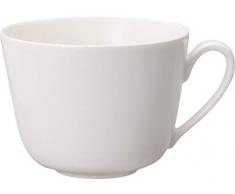 Villeroy & Boch Twist White Tasse, 200 ml, Höhe: 7 cm, Premium Porzellan, Weiß