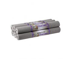 DUCK Brand Select Grip EasyLiner Einlage für Regal und Schubladen 20-inch x 6-Feet, x 6 Rolls grau