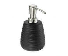 iDesign 12912EU Arlo Seifenspender, Klein, schwarz / gebürstet