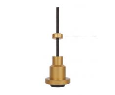 Osram Vintage Edition 1906 Pendulum, gold, E27 - Fassung, Deckenleuchte, flexibles Zugseilsystem, P20, Gehäuse aus Aluminium