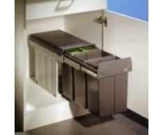 WESCO Abfallsammler, Metall, 49 x 44 cm