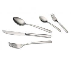Echtwerk EW-BS-0845 Tafelbesteck Set Bali 30 teilig, Edelstahl, silber, 26.6 x 4.4 x 13.4 cm