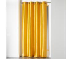 Douceur dIntérieur Vorhang, mit Ösen, Polyester, 140 x 240 cm, Keramik, senf, 140x1x240 cm