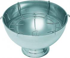 WAS 1521 360 Chromnickelstahl Champagnerkühler, 36.0cm Durchmesser, 24.0cm Höhe