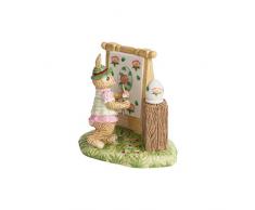 Villeroy & Boch Bunny Tales Porzellanfigur Anna an der Staffelei, Porzellan, Bunt