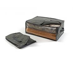 Perfekt mehr Easybag Sack Tasche TNT Quilts und Bettdecken, Stoff, Asche, 50.0 x 35.0 x 20.0 cm