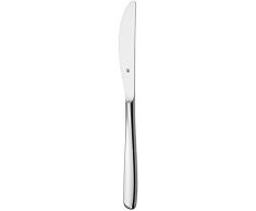 WMF Sinus Menümesser mono 23,5 cm, Cromargan Edelstahl poliert, glänzend, Monobloc-Messer, spülmaschinengeeignet