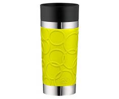 alfi 5635.278.035 Coffee To Go Trinkbecher isoMug Plus Soft, Edelstahl Apfelgrün 0,35 l, Spülmaschinenfest, zerlegbarer Verschluss, 4 Stunden heiß