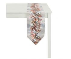 APELT Tischband, Baumwolle, rot/orange, 25 x 175 x 0.2 cm