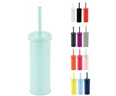 MSV WC Bürste Klobürste Toilettenbürste „Habana“ mit hygienischem Behälter Pastellgrün