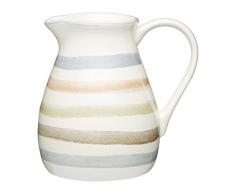 Kitchen Craft Classic Collection gestreift Keramik Milchkännchen, 500 ml (17 FL oz) – Creme