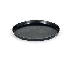 Pentole Agnelli Gebäck und Pizza Kuchenform rund für Pizza, Blech, Blau 28x28x2.5 cm blau