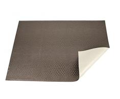 SIGNATURE HOME COLLECTION Tischsets, Kunstleder, Creme, Taupe, 45 x 33 x 0.2 cm, 6-Einheiten