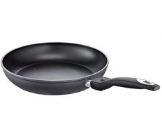 Schulte-Ufer Antihaft Bratpfanne Smilla, Aluminium, Schwarz, 20 cm