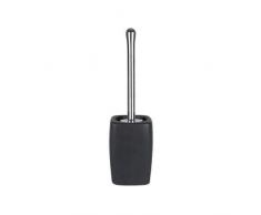 Spirella WC Bürste Retro Steingut 11,5 x 42 cm Schwarz