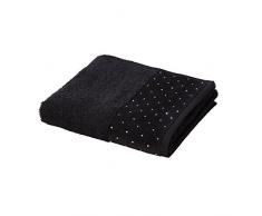 Möve Crystal Collection uni mit Swarovski Duschtuch 80 x 150 cm, schwarz