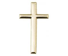 efco Kreuz Wachs Dekoration, Gold Brilliant, 22 x 40 mm