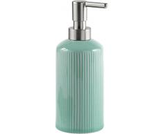 Gedy Sabina Seifenspender, Keramik, Aquamarin, 7,5 x 7,5 x 19