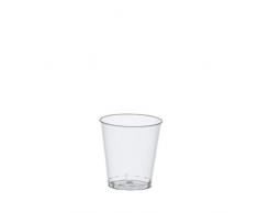 PAPSTAR Schnapsgläser, Transparent, Ø 3,7 cm · 4,1 cm je Glas (Karton 18x28x30,5cm)