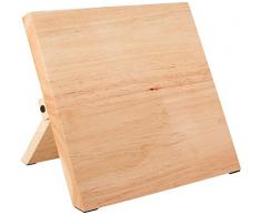 Mercer Culinary Magnetleiste 24,13 x 21,9 x 1,9 cm (9 1/2 x 8 5/8 x 3/4 Zoll), Gummibaum 9-1/2 x 8-5/8 x 3/4 Holz