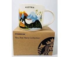 Starbucks City Mug You Are Here Collection Austria Österreich Kaffeetasse Coffee Cup
