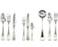 Mepra Besteck-Set aus Raffaello, Hohlgriff, 87 Teile 39-teiliges Besteck-Set silber