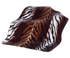 Gözze Wohn- und Kuscheldecke, Cashmere Feeling, 150 x 200 cm, Königstiger, Braun, 40008-72-5020