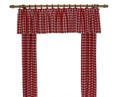 Wirth Vorhang, Polyacryl, Rot, 175 x 115 cm, 2-Einheiten