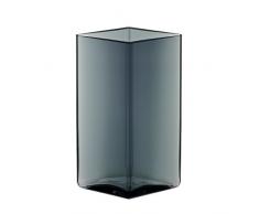 Iittala 1015592 Ruutu Vase, 115 x 180 mm, grau