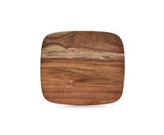 Zeller Schneidebrett, Akazie, Holz, Natur, 28x25x1 cm