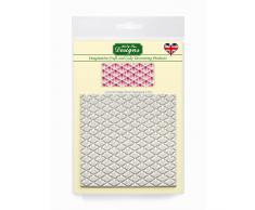 Smocking Design Matte Katy Sue Designs Silikonform Kuchen dekorieren Cupcakes Sugarcraft Candies