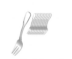 Esmeyer GINA Kuchengabeln, Edelstahl 18/10, edelstahlfarben, 15cm