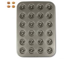 Städter 661035 We Love Baking Backform, Metall, Silber