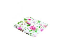 Kleine Wolke Rosalie Duscheinlage, PVC Schaum, Multicolor, 55x 55 cm