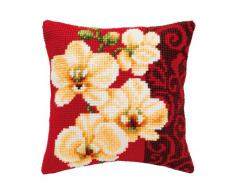 Vervaco Kreuzstichkissen/Stickkissen inklusive Material