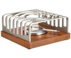 KUHN RIKON 32098 Fondue Käsefondue Fleischfondue Rechaud Modern,Kirschholz