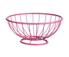 Premier Housewares 0508345 Helix Obstkorb 11,5 x 26 x 26 cm, pink