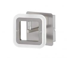 WOFI Wandleuchte, 1-flammig Davis 1 x LED / 5 W, 12, 5 x 10, 5 x 12, 5 cm, 3000 k, 400 lm, Energieef