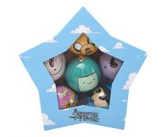 Adventure Time Weihnachtskugeln 6er-Set Weihnachtskugeln schwarz