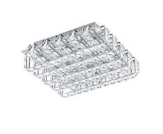 EGLO LONZASO Deckenleuchte, Aluminium, Integriert, 3.3 W, chrom