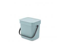 Brabantia Abfalleimer für Lebensmittelabfälle, klein, Minzgrün