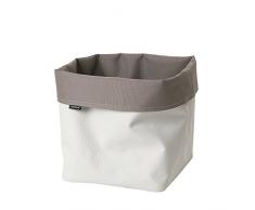 Blomus Ara Korb, Sand-Taupe, H 26 cm, B, T 23 cm