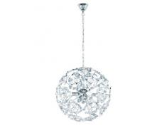 Trio-Leuchten 309200406 Pendelleuchte 4xE14 max. 40W Durchmit 46 cm Ausf.chrom