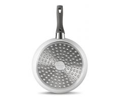 BALLARINI flach 28cm Pfanne, Viterbo, 28 cm, Edelstahl, grau, 20 cm